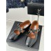 Alaia Criss Cross Ballet Flats in Black Leather Alaia Criss Cross Ballet Flats in Black Leather