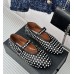 Alaia Ballet Flats in Black Lambskin with Strass Alaia Ballet Flats in Black Lambskin with Strass
