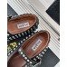 Alaia Ballet Flats in Black Lambskin with Strass Alaia Ballet Flats in Black Lambskin with Strass
