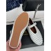 Alaia Ballet Flats in White Lambskin with Strass Alaia Ballet Flats in White Lambskin with Strass