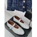 Alaia Ballet Flats in White Lambskin with Strass Alaia Ballet Flats in White Lambskin with Strass