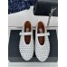 Alaia Ballet Flats in White Lambskin with Strass Alaia Ballet Flats in White Lambskin with Strass