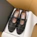 Alaia Ballet Flats in Black Vienne Lambskin Alaia Ballet Flats in Black Vienne Lambskin