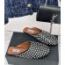 Alaia Mules in Black Lambskin with Strass Alaia Mules in Black Lambskin with Strass
