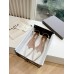 Alaia Le Coeur Slingback Flats in White Patent Calfskin Alaia Le Coeur Slingback Flats in White Patent Calfskin