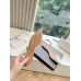 Alaia Le Coeur Slingback Flats in White Patent Calfskin Alaia Le Coeur Slingback Flats in White Patent Calfskin