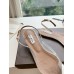 Alaia Le Coeur Slingback Flats in White Patent Calfskin Alaia Le Coeur Slingback Flats in White Patent Calfskin