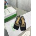 Bottega Veneta Stretch Ballerina Flats In Black Mesh