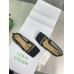Bottega Veneta Stretch Ballerina Flats In Black Mesh
