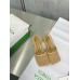 Bottega Veneta Stretch Ballerina Flats In Beige Mesh
