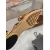 Bottega Veneta Rocket T-Bar Ballerina Flats In Gold Patent Leather Bottega Veneta Rocket T-Bar Ballerina Flats In Gold Patent Leather