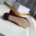 Manolo Blahnik Hangisi Flats In Bordeaux Satin with Crystal Buckle Manolo Blahnik Hangisi Flats In Bordeaux Satin with Crystal Buckle