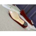 Manolo Blahnik Hangisi Flats In Red Velvet with Crystal Buckle Manolo Blahnik Hangisi Flats In Red Velvet with Crystal Buckle