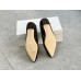 Manolo Blahnik Hangisi Flats In Black Lace with Crystal Buckle Manolo Blahnik Hangisi Flats In Black Lace with Crystal Buckle