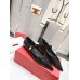 Valentino Tiptoe Ballet Flats In Black Patent Leather