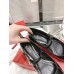 Valentino Tiptoe Ballet Flats In Black Patent Leather