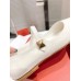 Valentino Tiptoe Ballet Flats In White Patent Leather