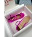Valentino Rockstud Ballerina In Pink Satin Valentino Rockstud Ballerina In Pink Satin