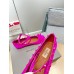 Valentino Rockstud Ballerina In Pink Satin Valentino Rockstud Ballerina In Pink Satin
