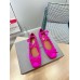 Valentino Rockstud Ballerina In Pink Satin Valentino Rockstud Ballerina In Pink Satin