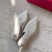 Valentino Bold Edition VLogo Slingback Ballerinas in White Leather Valentino Bold Edition VLogo Slingback Ballerinas in White Leather