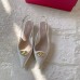Valentino Bold Edition VLogo Slingback Ballerinas in White Leather Valentino Bold Edition VLogo Slingback Ballerinas in White Leather