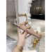Valentino Roman Stud Ballet Flats In Powder Calfskin Valentino Roman Stud Ballet Flats In Powder Calfskin