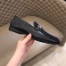 Hermes Men's Tenor Loafers In Black Calfskin Hermes Men's Tenor Loafers In Black Calfskin