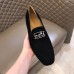 Hermes Men's Tenor Loafers In Black Suede Calfskin Hermes Men's Tenor Loafers In Black Suede Calfskin