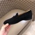 Hermes Men's Tenor Loafers In Black Suede Calfskin Hermes Men's Tenor Loafers In Black Suede Calfskin