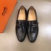 Hermes Men's Monterey Loafers In Black Calfskin Hermes Men's Monterey Loafers In Black Calfskin
