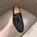 Hermes Men's Monterey Loafers In Black Calfskin Hermes Men's Monterey Loafers In Black Calfskin