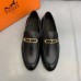 Hermes Men's Colette Loafers In Black Calfskin Hermes Men's Colette Loafers In Black Calfskin