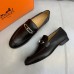 Hermes Men's Colette Loafers In Noir Calfskin Hermes Men's Colette Loafers In Noir Calfskin