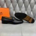 Hermes Men's Colette Loafers In Noir Calfskin Hermes Men's Colette Loafers In Noir Calfskin