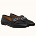 Hermes Men's Colette Loafers In Noir Calfskin Hermes Men's Colette Loafers In Noir Calfskin