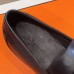 Hermes Men's Destin Loafers In Black Calfskin Hermes Men's Destin Loafers In Black Calfskin
