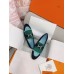 Hermes Women's Royal Loafers in Multicolor Suede Leather