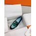 Hermes Women's Royal Loafers in Multicolor Suede Leather