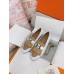 Hermes Women's Royal Loafers in Multicolor Calfksin