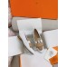 Hermes Women's Royal Loafers in Multicolor Calfksin
