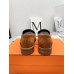 Hermes Women's Faubourg Loafers in Brown Suede Leather