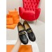 Hermes Women's Colette Loafers in Black Leather Hermes Women's Colette Loafers in Black Leather