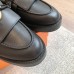 Hermes Women's Impact Loafers in Black Leather