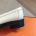 Hermes Women's Impact Loafers in White Leather