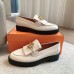 Hermes Women's Impact Loafers in White Leather