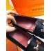 Hermes Women's Paris Loafers In Black Goatskin