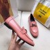 Hermes Women's Paris Loafers In Pink Goatskin