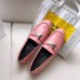 Hermes Women's Paris Loafers In Pink Goatskin
