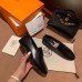 Hermes Women's Ancora Loafers In Black Goatskin Hermes Women's Ancora Loafers In Black Goatskin